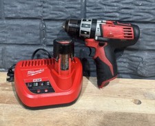 Milwaukee 2411-20 M12 Cordless Lithium Ion 3/8" Hammer Drill With Battery