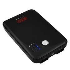  EZOPower Black 2 USB Port Compact External Portable Rechargeable Battery