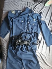 Toddler Police Costume for Kids Navy Size XL 16-18 City of America 2 Pc