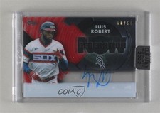2022 Topps Clearly Authentic Generation Now Red 8/50 Luis Robert Auto 7ut