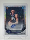 ACE BAILEY 2025-26 BOWMAN CHROME SPECKLE REFRACTOR ROOKIE AUTO /299 Q0895