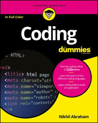 Coding for Dummies Paperback Nikhil Abraham