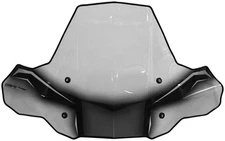 Powermadd Cobra Pro Tek Windshield - Headlight Cut Out with Rapid Release Mount