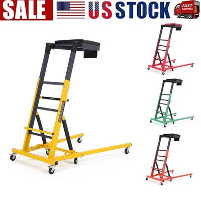 Heavy Duty Adjustable Topside Engine Creeper 400lbs Over-Engine Mechanic Creeper