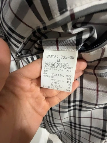 Burberry Black Label black and white jacket image 5