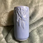 Vintage Original Nelson McCoy pottery Butterfly Blue Vase