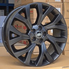 1 USED Black Land Range Rover Wheel 21X9.5 2018-2022 OEM Rim JK52-1007-DA (LR4)