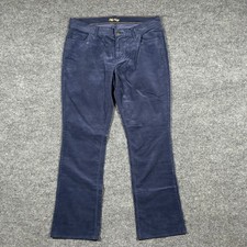 Old Navy Womens Corduroy Pants Size 14 Regular Bootcut Stretch Mid Rise