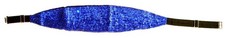Sequin Cummerbund Belt Royal Blue Adult-Unisex, one size 