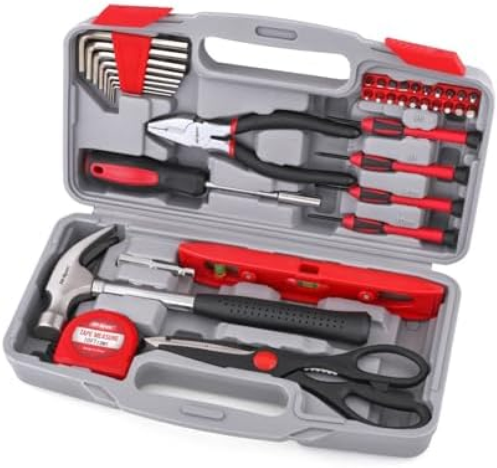Set di attrezzi Hi-Spec da 39 pezzi per piccole riparazioni fai da te in casa &