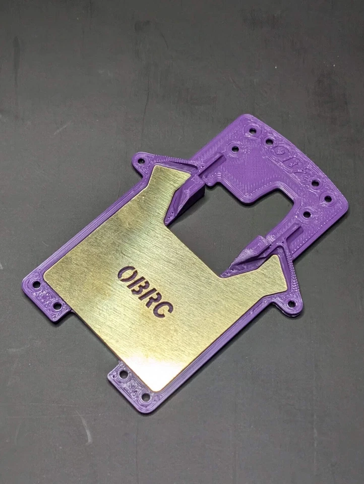 OBRC Brass Chassis Plate For OBZ V1, V2, and V2.5 - Image 2 of 4