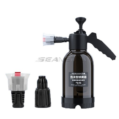 #ad 2L Hand Pump Foam Sprayer Pneumatic Washer Foam Snow Foam High Pressure Car Wash $8.99