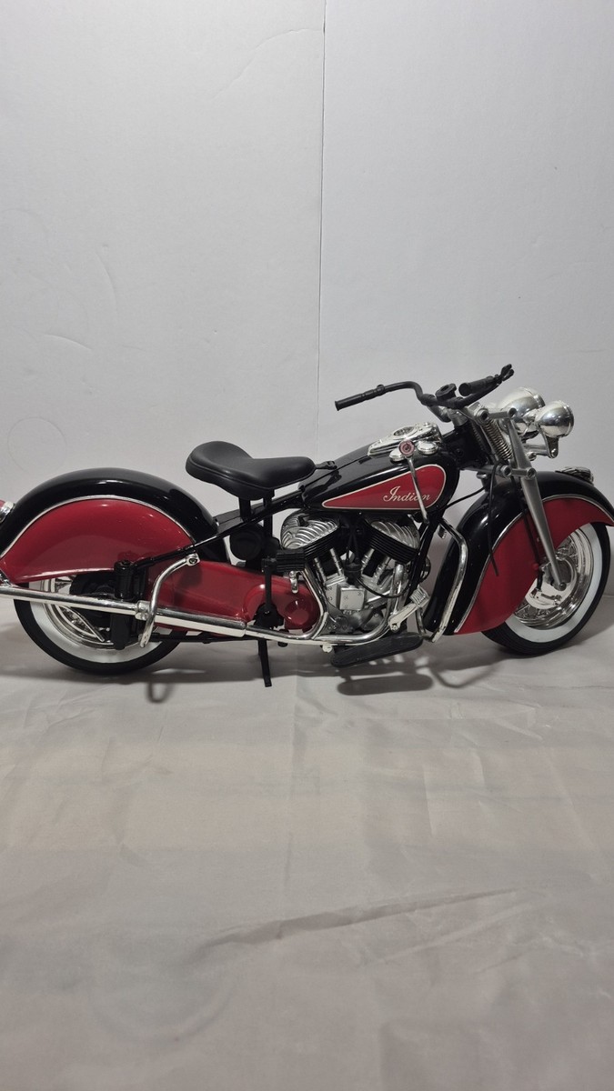 1998 IMMI Ray 1948 Indian Chief Motorcycle Bike Model 1:6 Scale 16