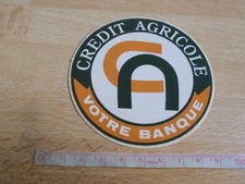 Bank sticker - CREDIT AGRICOLE