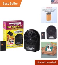 Wireless Remote Control Fart Machine Black 1 Pack