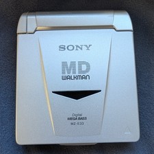 Sony MZ-E33 Portable MiniDisc Player WORKS