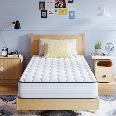 8 Inch Twin XL Mattress, Twin Bed Mattresses in a Box, Medium Soft, Breathable F