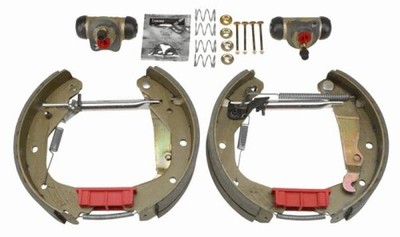 TRW 4x Bremsbacken Bremsbackensatz für Trommelbremse Superkit Hinten GSK1608