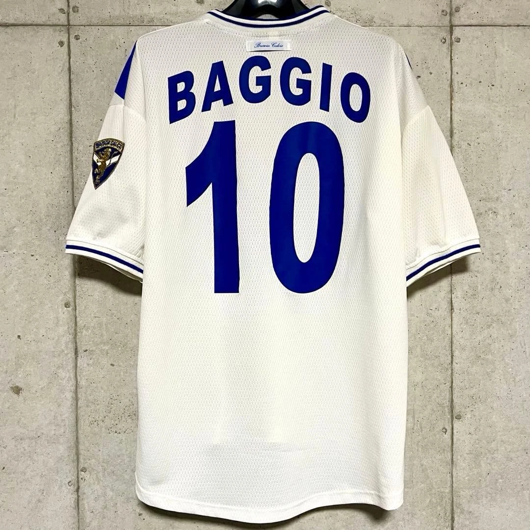 バッジョユニフォームブレシアGARMANセリエAヴィンテージサッカー代表