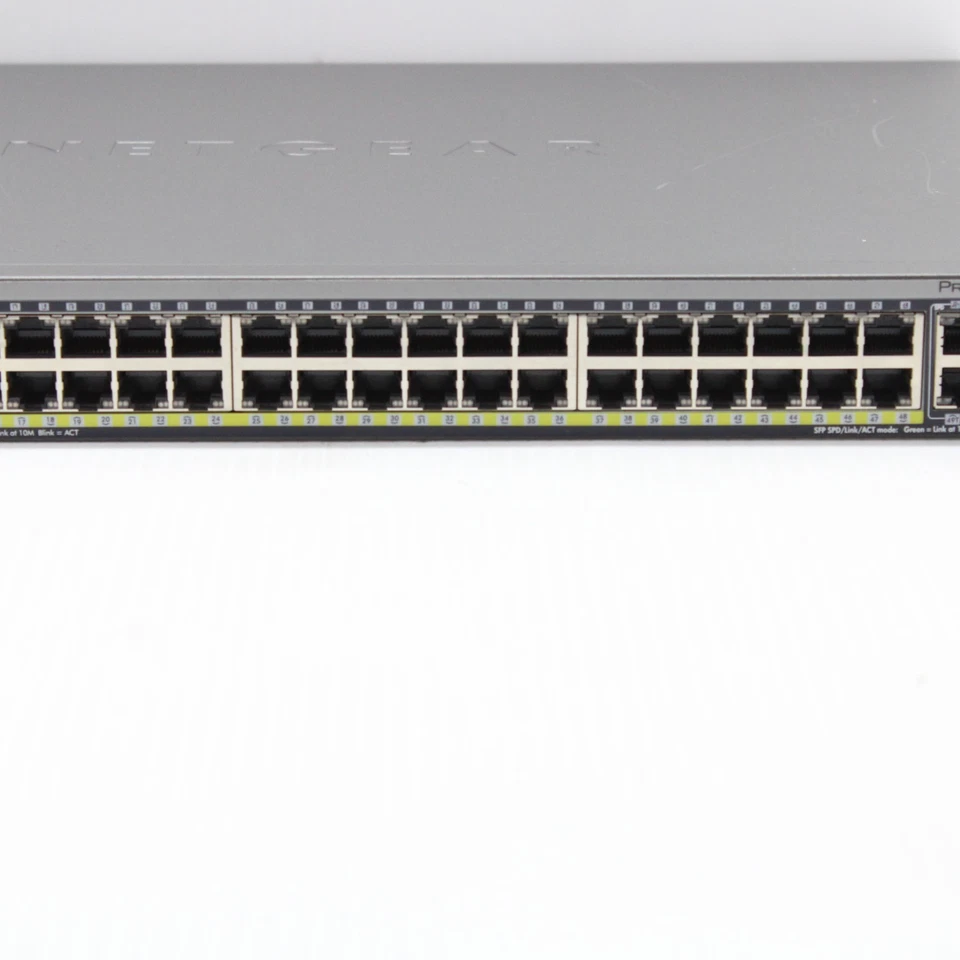 NetGear ProSafe M4100 50 POE V1H1 Managed Switch Layer 2+ 1Gbps 380W FSM7250P - Image 4 of 4