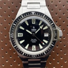 Yema Superman Heritage 63 Limited Edition 1000 Automatic Watch 39mm Travel Case