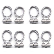 Shelflover Magnetic Curtain Tiebacks 8Pcs Curtain Buckles Holders For Bedroom