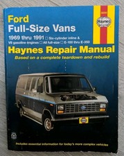 Ford Full-Size Vans 1969 thru 1991  Haynes Repair Manual  36090