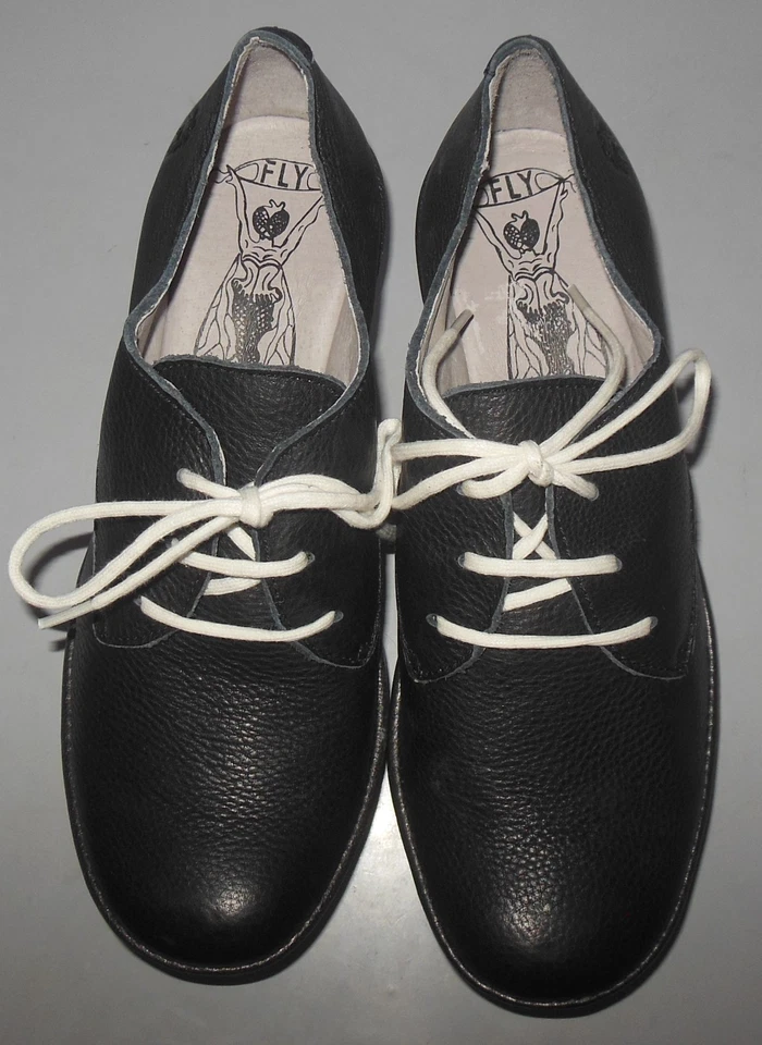 Fly London Brito Platform Sneaker Women's Leather Comfort Wedge 38 EU 7-7.5 US - Image 4 of 4