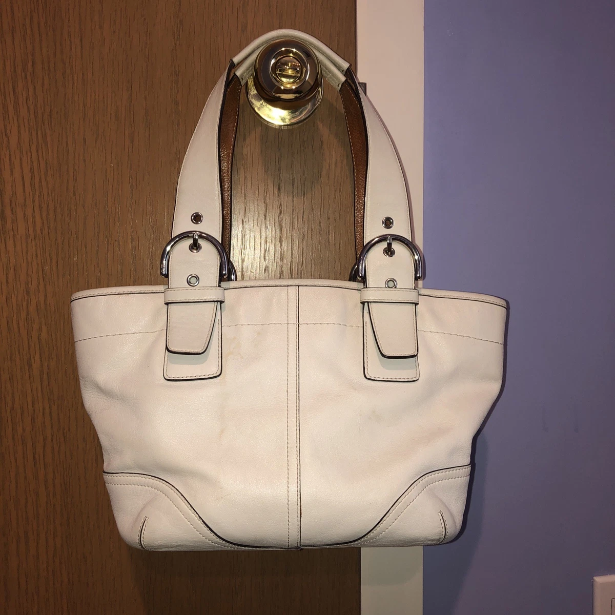 Coach Ashley White Bags & Handbags for Women for sale | eBay