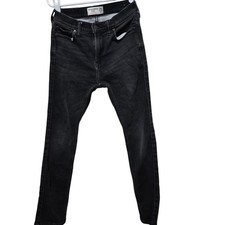 Abercrombie Kids Girls Black Skinny Jeans Size 13/14 Slim Denim