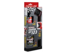 Finish Line Starter Kit 1-2-3 (Brush, Degreaser, Dry Lube) [G70000101]