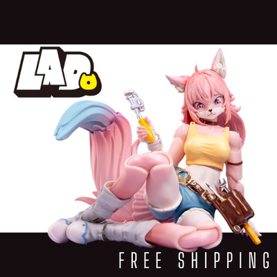 LADo TOYS ERA-001CL Liya Alopex CandyLand Ver. 1/12  Kemono Furry Action Figure