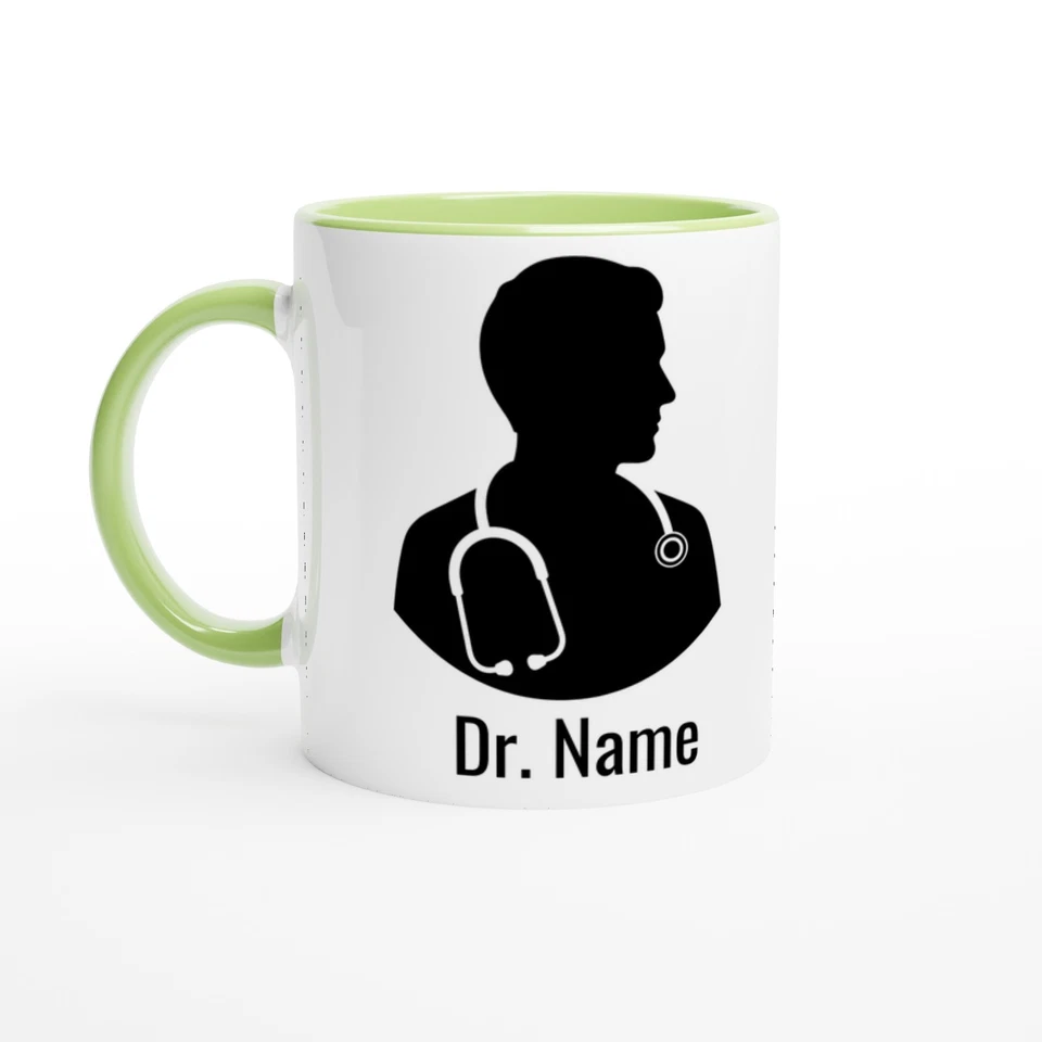ARZT TASSE PERSONALISIERT – Geschenk Arzt Mann | Dr Titel Geschenk mit Name - Bild 3 von 4