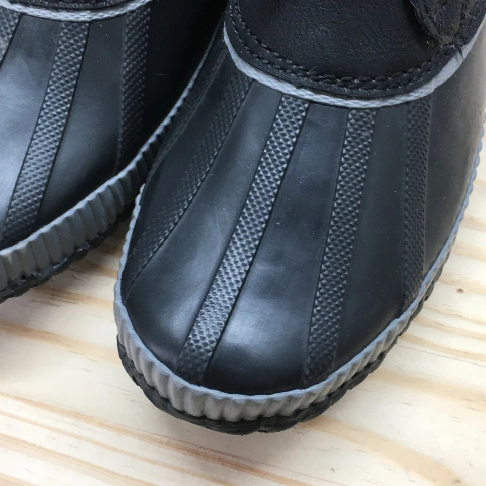 JBU Jambu Waterproof Winter Boots Womens 10M Maria Black Rubber Lace Up Faux Fur - Image 4 of 4