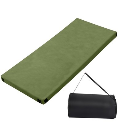 New Memory Foam Camping Mattress Pad Roll Up Sleeping Mattress with Bag US