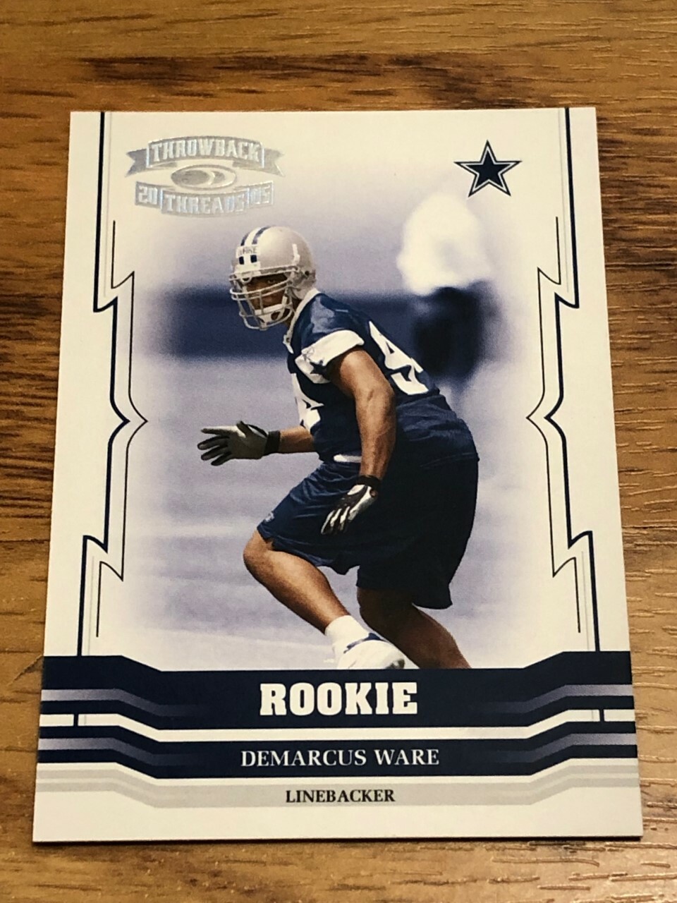 DeMarcus Ware Donruss Throwback Threads #152 Gold Holo