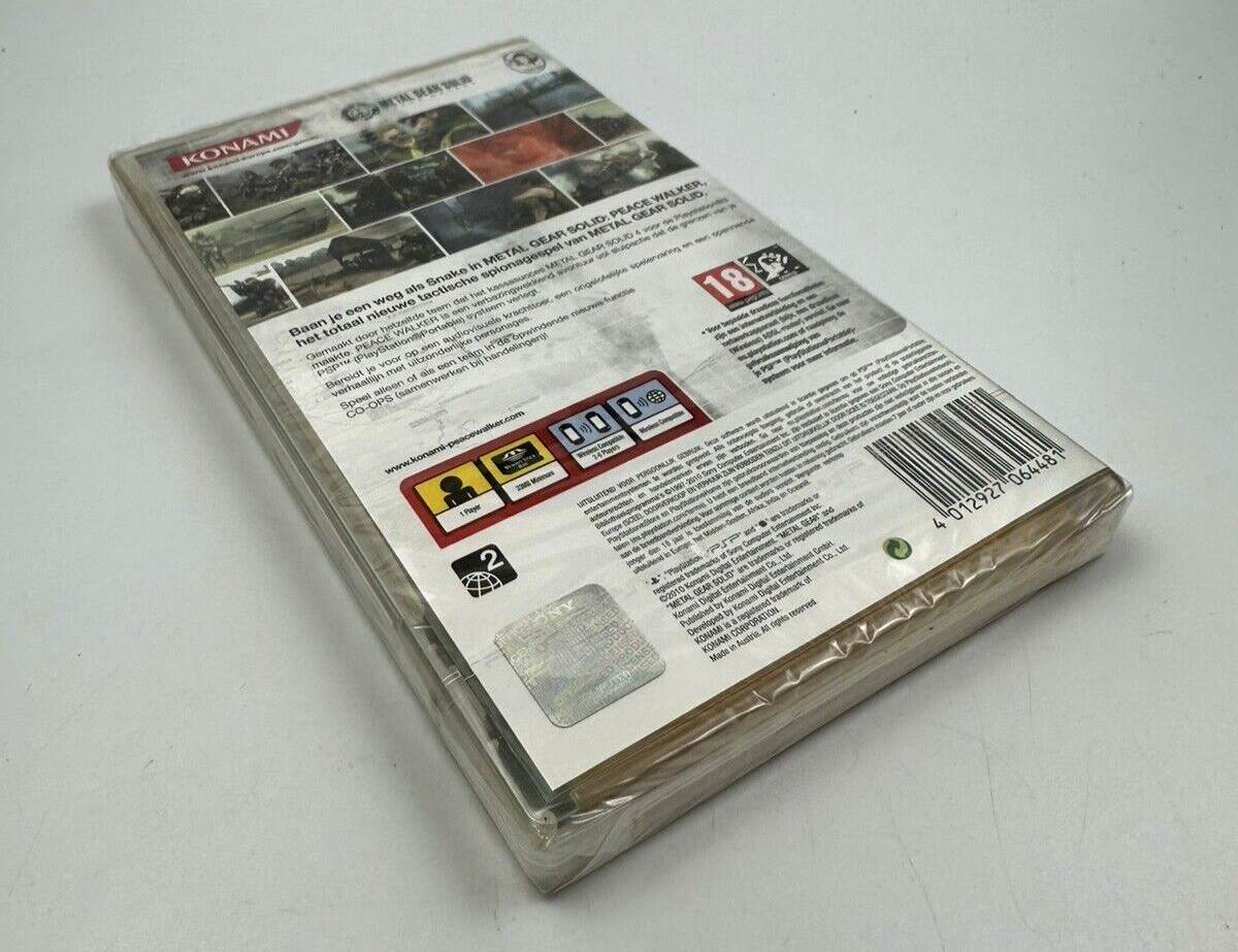 PSP Metal Gear Solid: Peace Walker (2010), Dutch Version, Sony