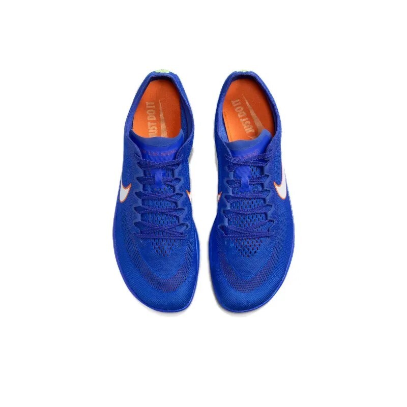 New Nike ZoomX Dragonfly Track Spikes Racer Blue/White/Lime Mens