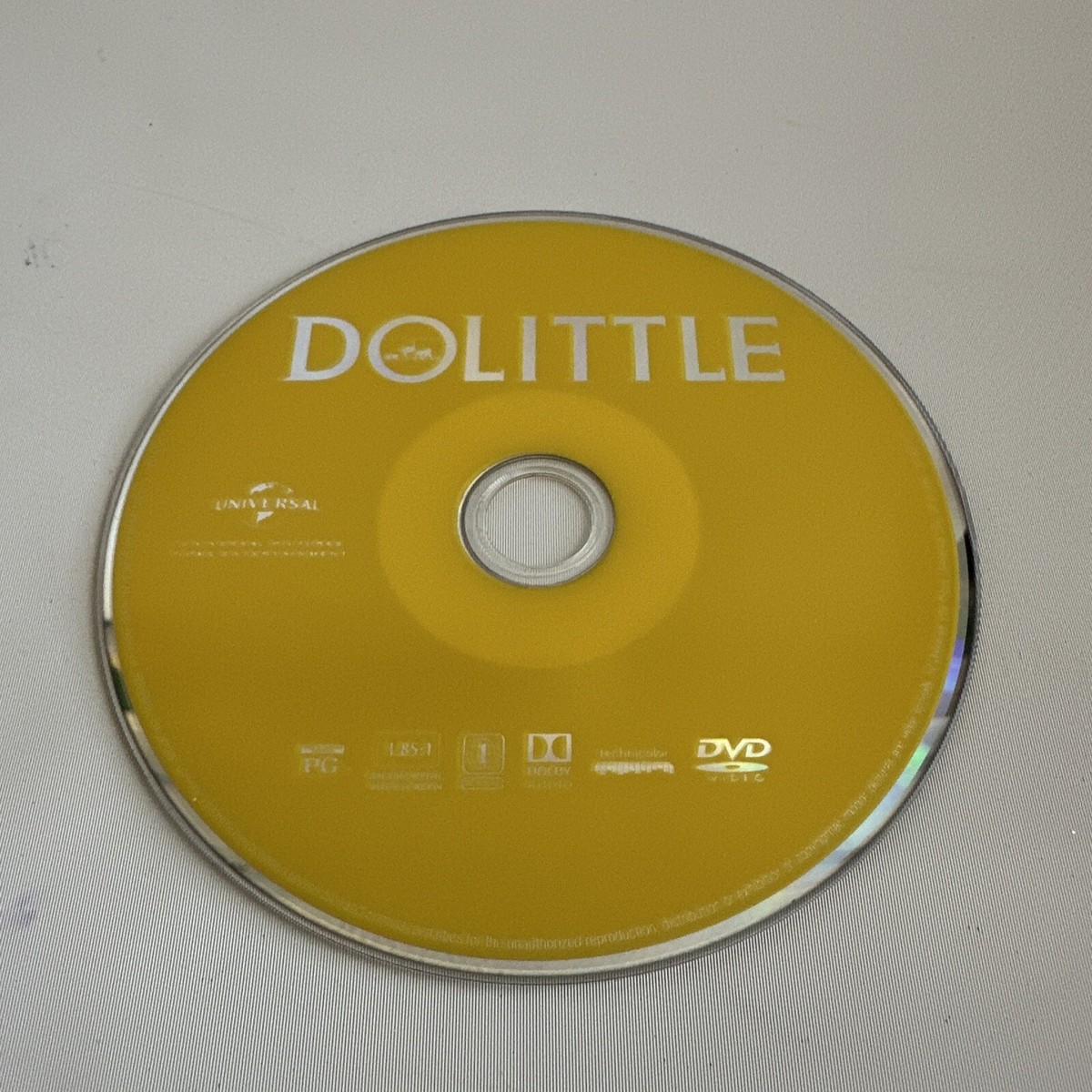 Dolittle DVD Video Movie Replacement