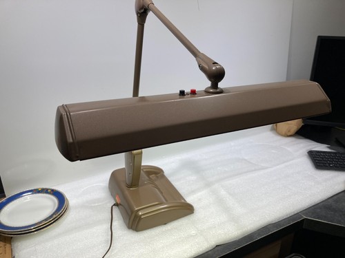 Vintage Working Art Deco Industrial Bankers Student Desk Lamp - Acme Lite - Picture 17 of 20