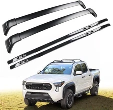 Roof Rack Crossbars for Toyota Tacoma 2024 2025 Double Cab Heavy Duty Waterproof