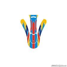 2016 FA ALONSO STYLE OTK KG508 NASSAU STICKER - KARTING - JakeDesigns