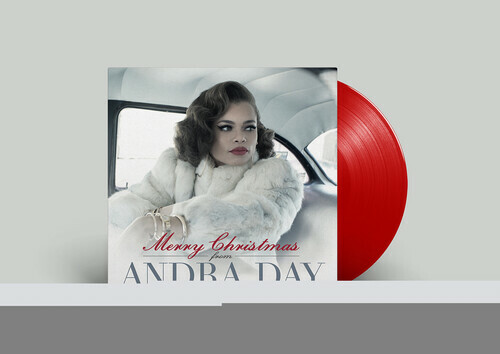 Andra Day - Merry Christmas от Andra Day [Новый виниловый альбом] Прозрачный винил, Красный