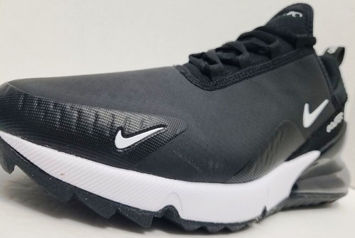 Mens Nike Size 10 Air Max 270 Golf Black White Shoes Spikeless Cleats CK6483-001 - Picture 8 of 11