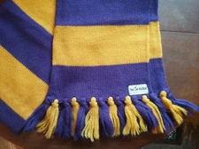 Vintage Williams College Wool The Six-Footer Scarf VGC