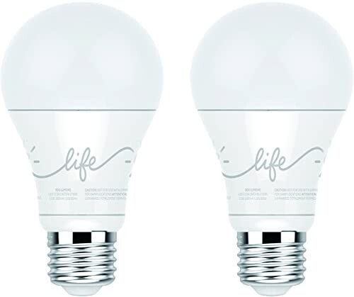 GE LED Smart Bulb Connected Dimmable 800 Lumens 11W, Wifi LED11DA19/CL1PL 6-pack-image