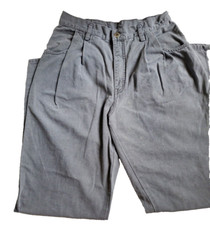 Patagonia Vintage Y2K casual pants sz 10 pleated front high rise tapered leg