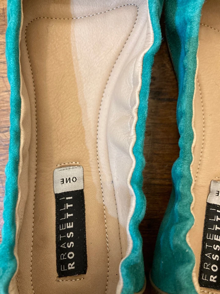 Ballerine Fratelli Rossetti, nuove mai indossate. Taglia 37 e mezzo. Scamosciate - Immagine 4 di 4