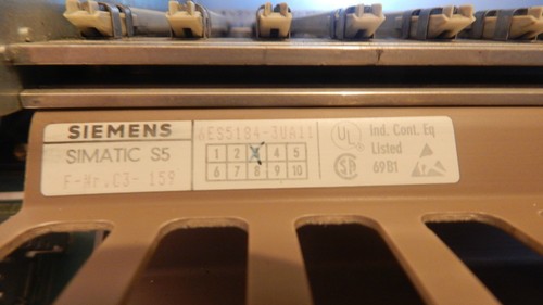 PLC Siemens Simatic S5 Rack 6ES5 184-3UA11 Fan Module 6ES5 988-3LA11 - Afbeelding 3 van 6