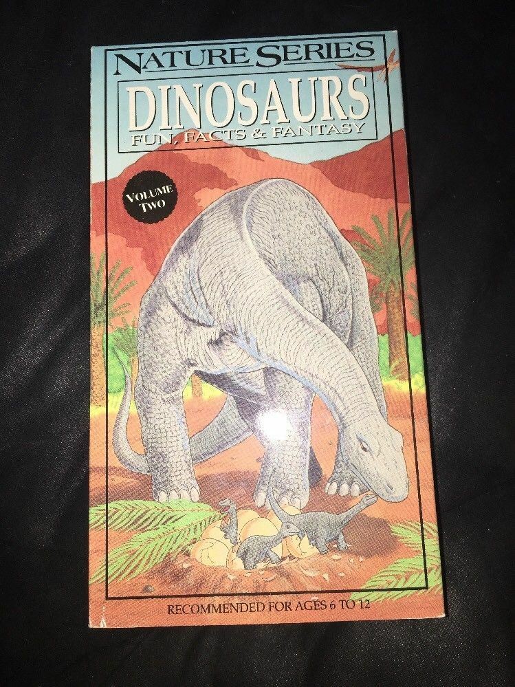 Nature Series Dinosaurs Fun, Facts & Fantasy Vol. two Vhs